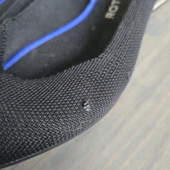 Rothys the point black ballerina flats size 8 - Picture 6 of 10